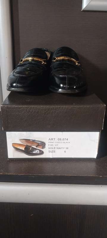 Arbiter black cocco print Size 6