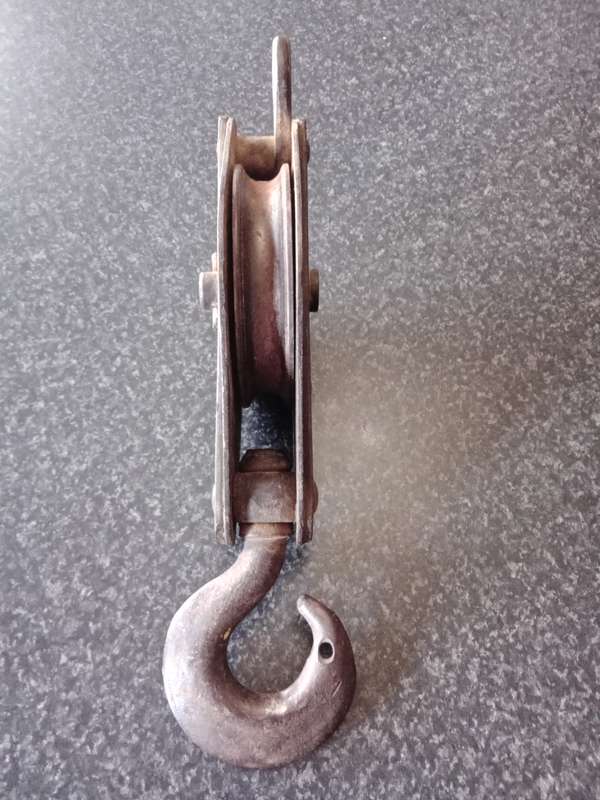 Metal Pulley Block and Tackle