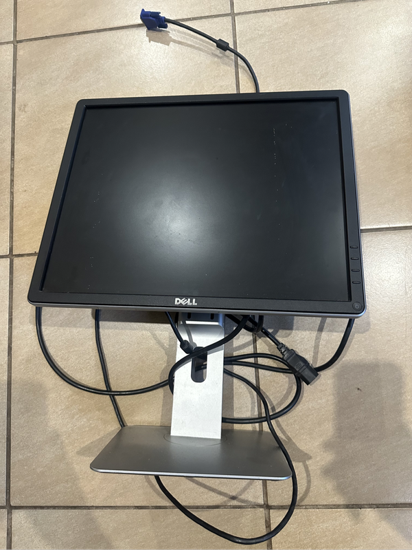 Home office set up computer