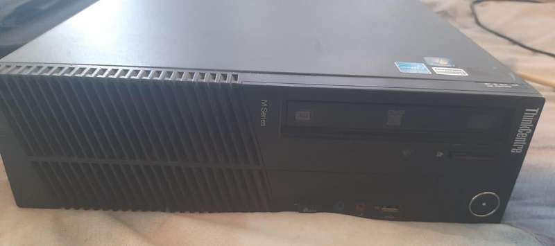 Lenovo and Fujitsu Desktop and Monitor bundle including extras