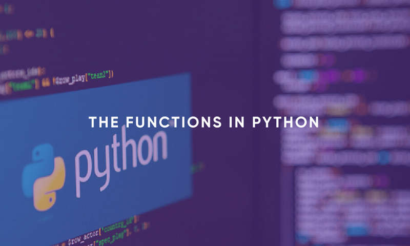 The functions in Python online course