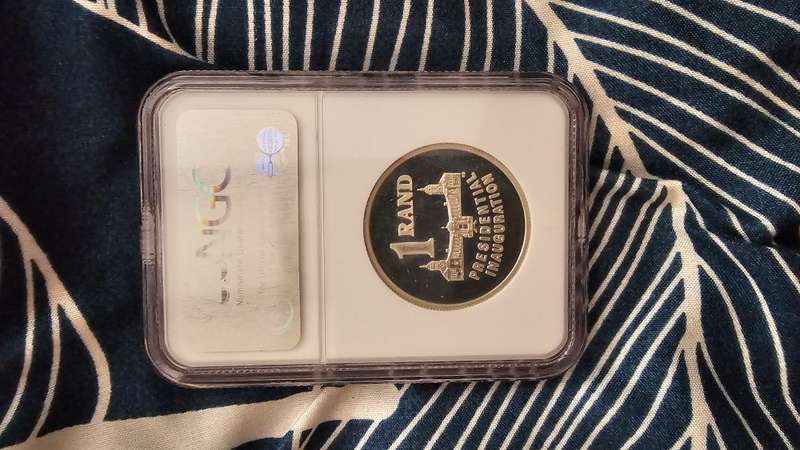 Presidential Inauguration R1 Coin - PF 68 Ultra Cameo