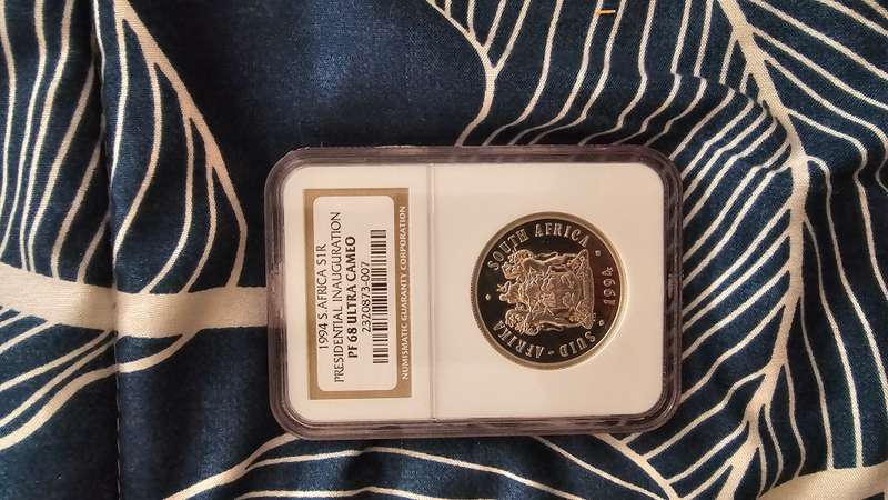 Presidential Inauguration R1 Coin - PF 68 Ultra Cameo