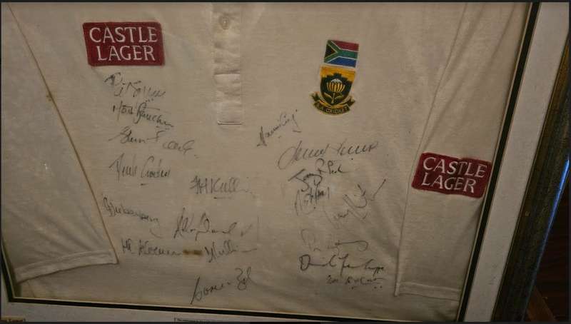 Lance Klusener Match Worn Cricket Jersey signed by squad