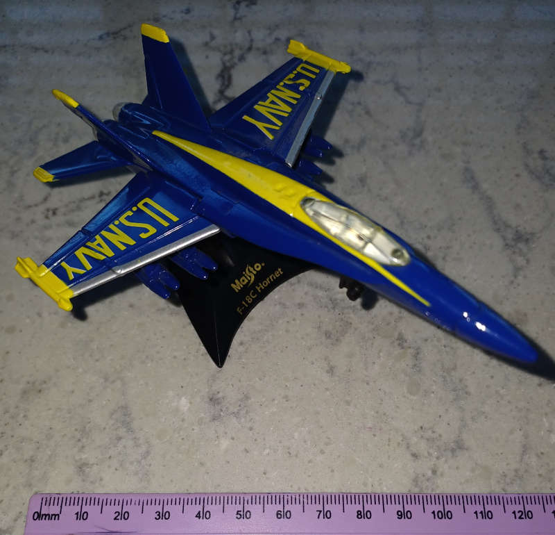 US Navy Blue Angels F18-C Hornet - Die Cast
