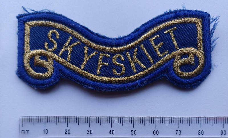 SKYFSKIET - SCHOOL BADGE (Gold)