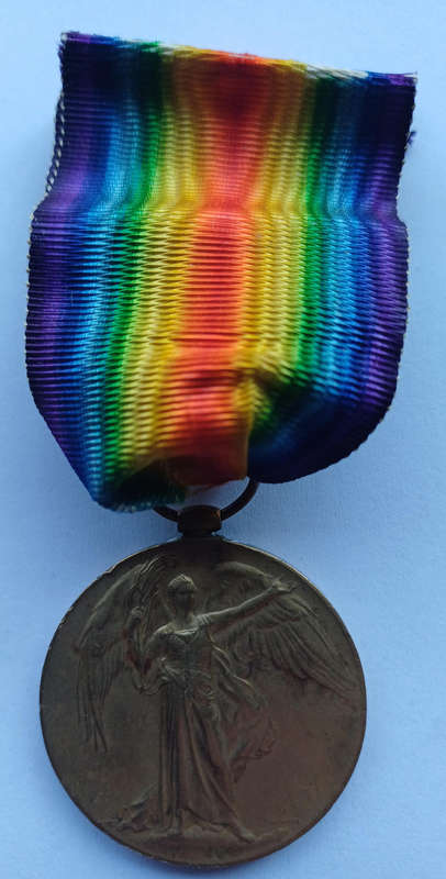 WW1 Victory Medal & Ribbon (Full Size)
