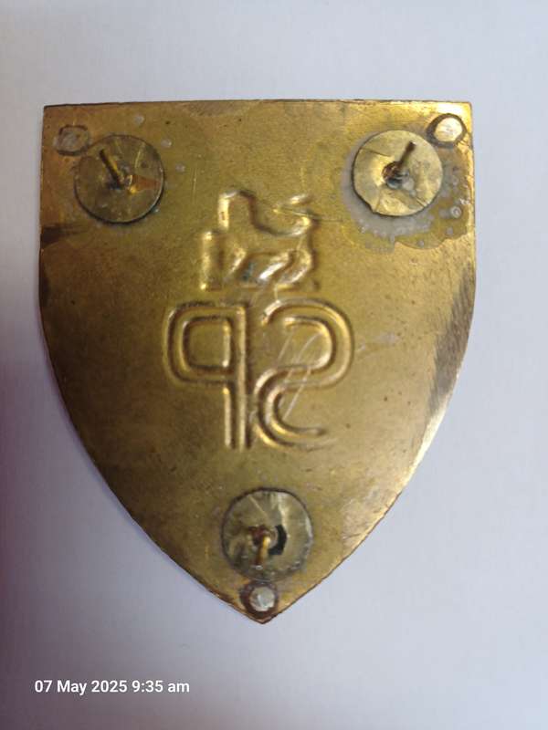 SADF-STATE PRESIDENT GUARD (SP) SHOULDER FLASH
