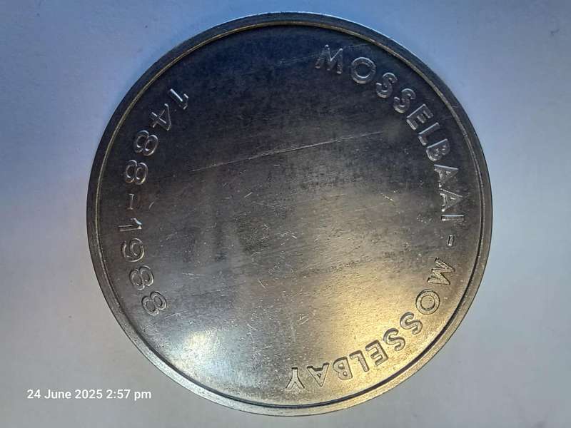 1988 DIAS MEDALLION - "THE LARGE SILVER ONE"
