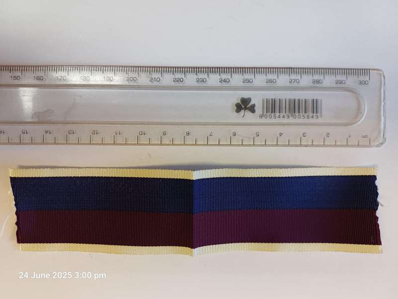 RAF LONG SERVICE & GOOD CONDUCT MEDAL RIBBON (15CM)