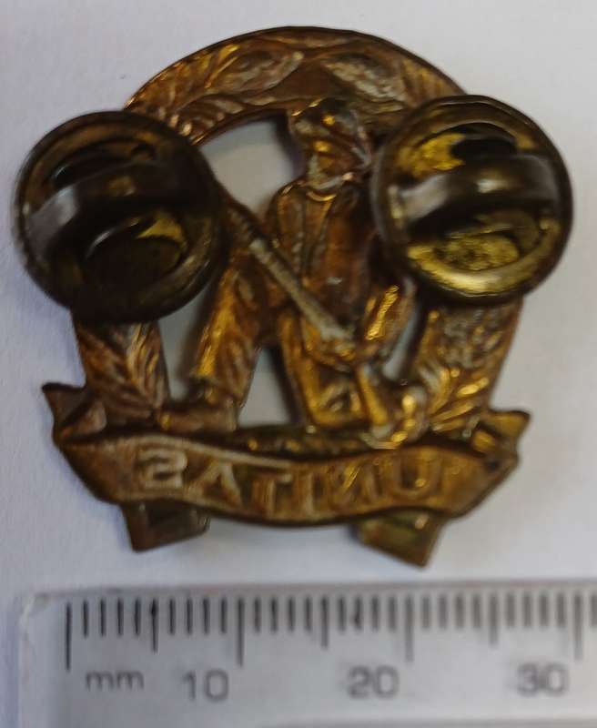 SADF COMMANDO CORPS COLLAR BADGE (RIGHT) - (UNITAS)
