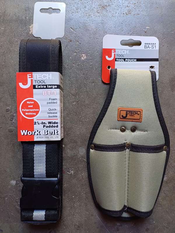 Tool Pouch & Work Belt (XL)