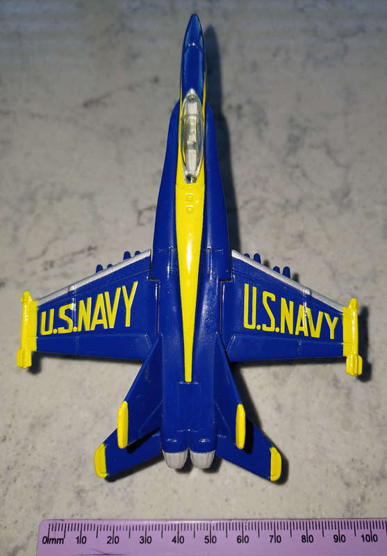 US Navy Blue Angels F18-C Hornet - Die Cast
