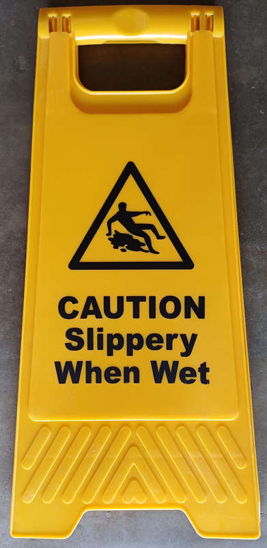 Safety Sign - Slippery