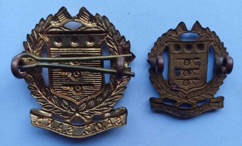 SA Ordanance Corps Cap Badge & Collar (Post 1933)