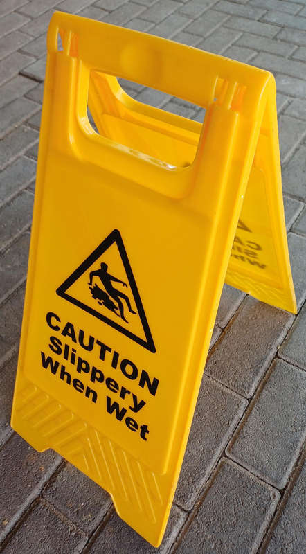 Safety Sign - Slippery