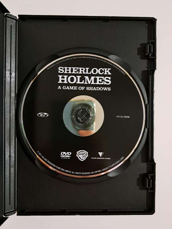 Sherlock Holmes 2 : A Game of Shadows DVD (2011)