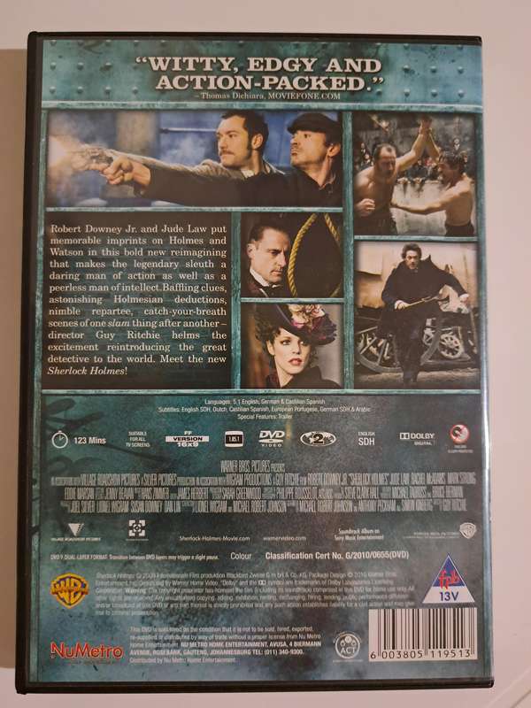 Sherlock Holmes DVD (2009)