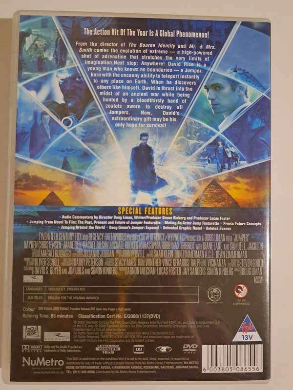 Jumper DVD (2008)