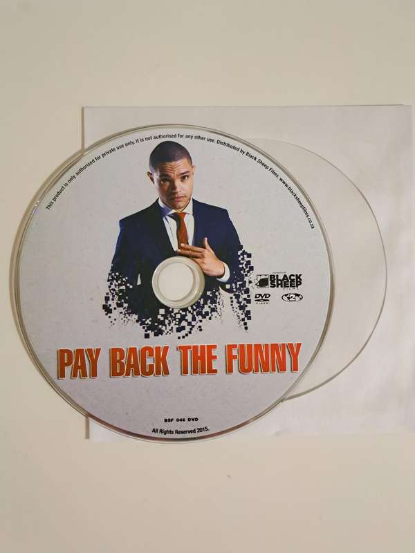 Trevor Noah : Pay Back The Funny DVD (2015)