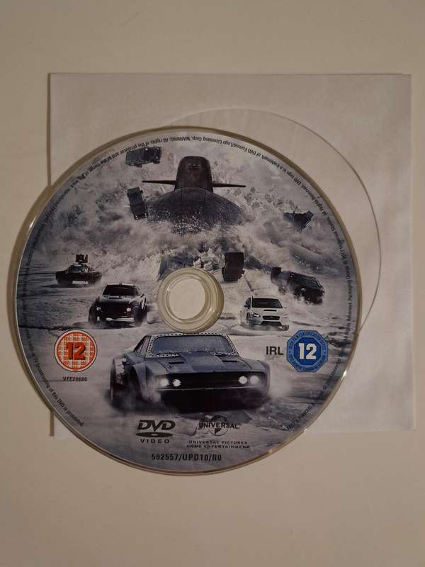 Fast & Furious 8 : The Fate of the Furious DVD (2017)