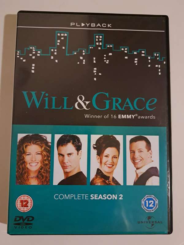Will & Grace season 1 - 4 DVD boxset (1999-2002)
