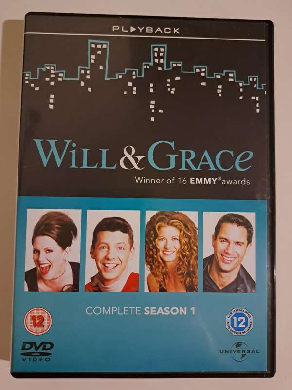 Will & Grace season 1 - 4 DVD boxset (1999-2002)