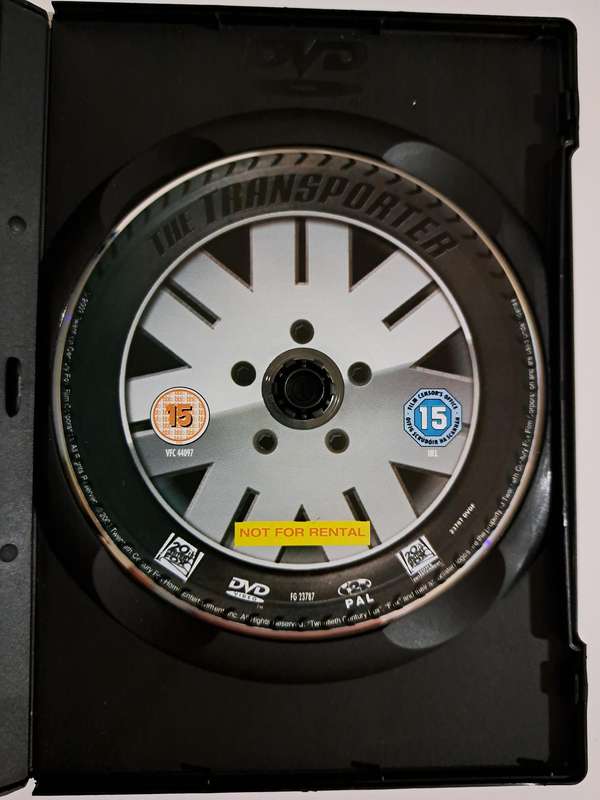 The Transporter DVD (2002)
