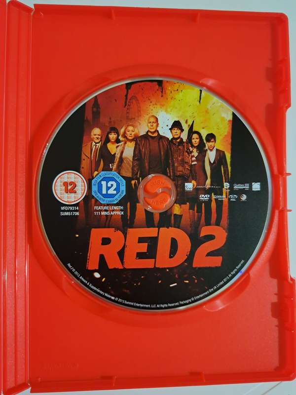 RED 2 DVD (2013)