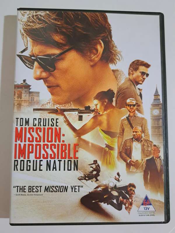 Mission Impossible 5 : Rogue Nation DVD (2015)