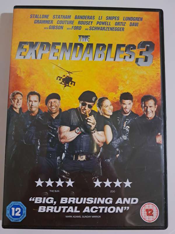 Expendables 3 DVD (2014)