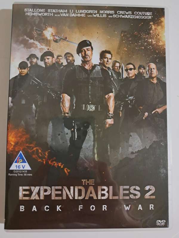 Expendables 2 DVD (2012)