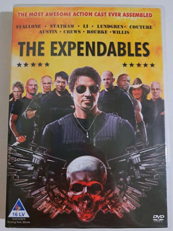 Expendables 1 DVD (2010)