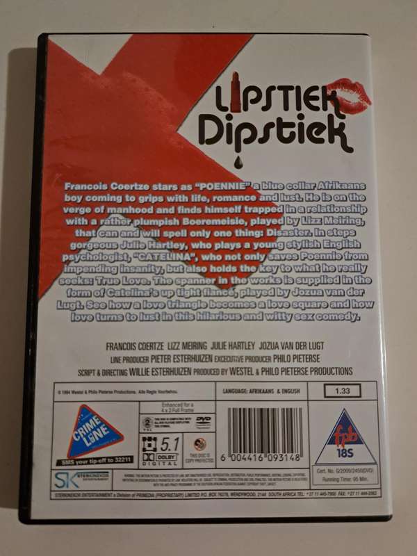 Lipstiek Dipstiek DVD (1994)