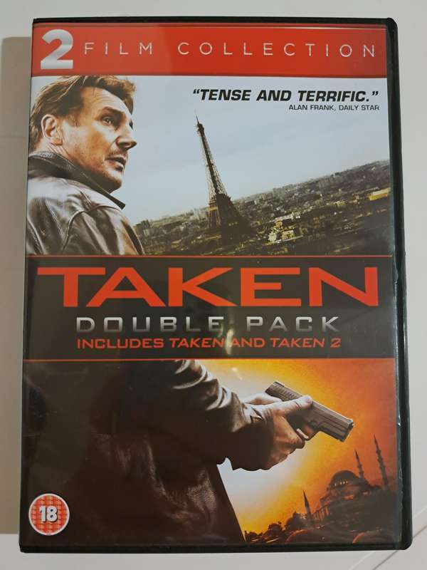 Taken 1 & 2 DVD boxset (2008/2012)