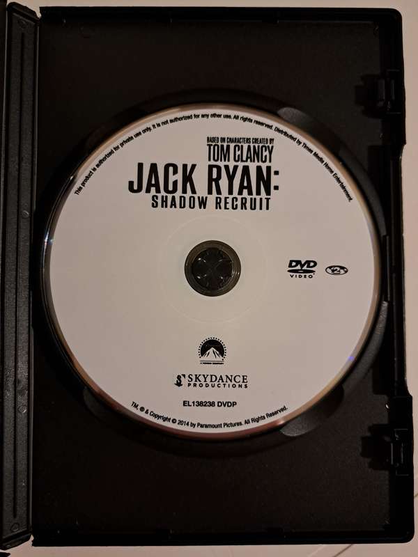 Jack Ryan : Shadow Recruit DVD (2014)
