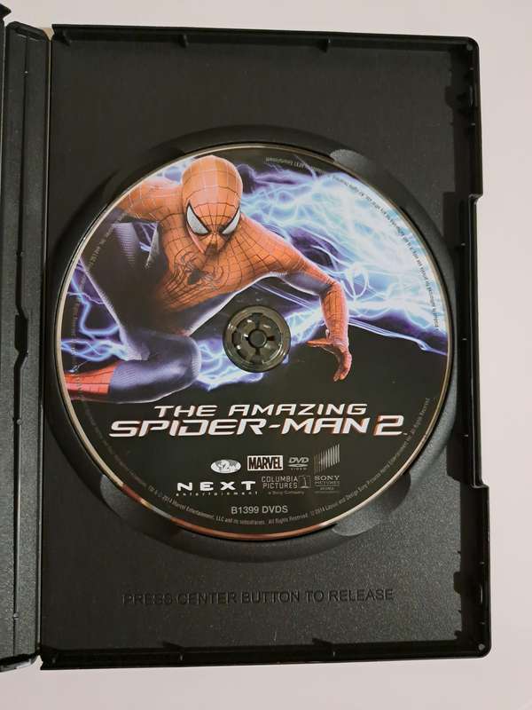 The Amazing Spider-Man 2 DVD (2014)