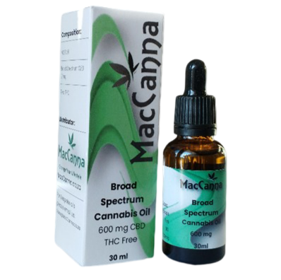 CBD Oil - Broad Spectrum (600mg) - Anxiety, Pain, Stress