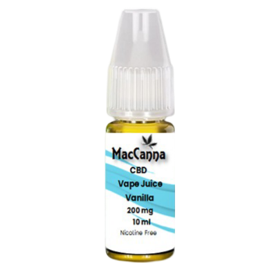 CBD Vape Juice - Vanilla (10ml)