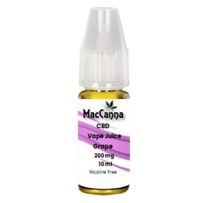 CBD Vape Juice - Grape (10ml)