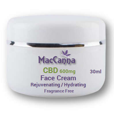 CBD Cream - Facial Cream - Rejuvenating and Hydrating