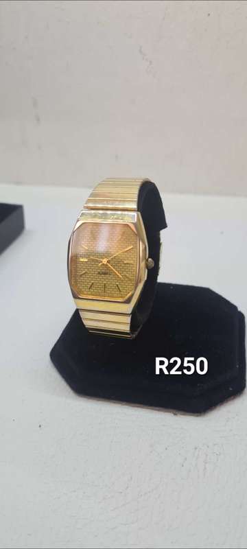 Gold watch