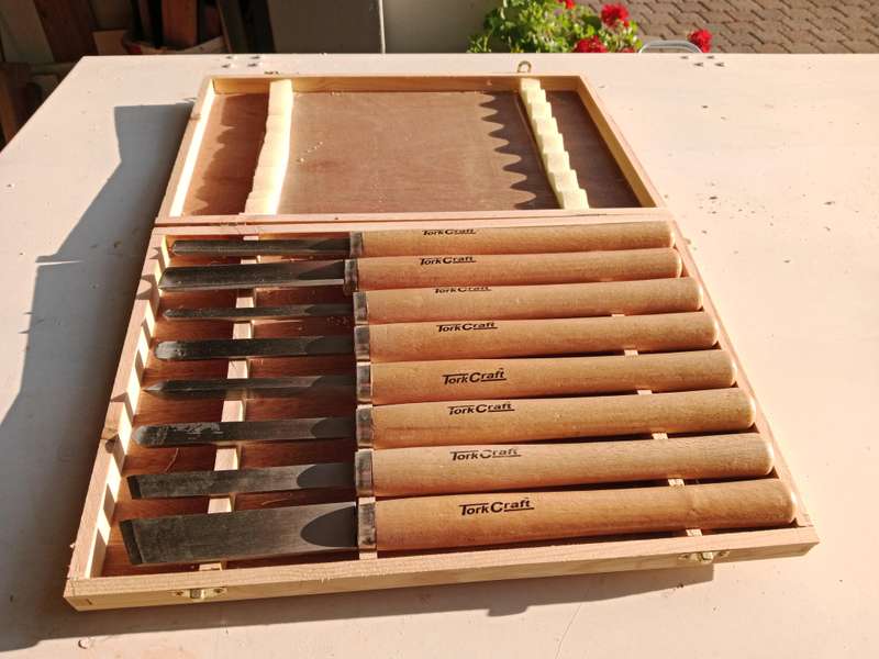 Tork Craft Wood Lathe Chisels