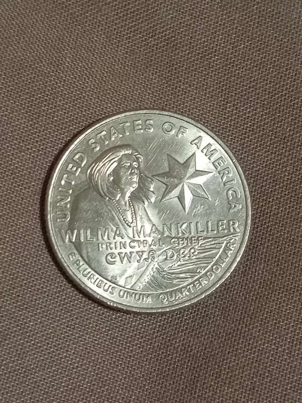 (Vey rare) Quarter dollar. Denver 2022D minting error. RARE GEM