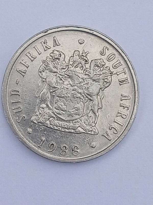 RSA coin 5 c - double strike MINT error!!
