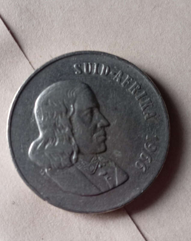 Collectors must have Rsa 50c 1966 - Rare error, Thin planchet