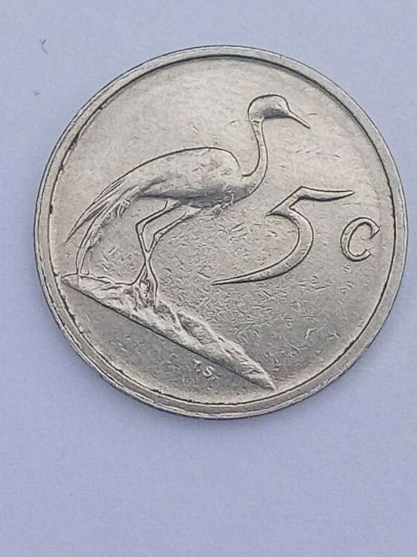 RSA coin 5 c - double strike MINT error!!