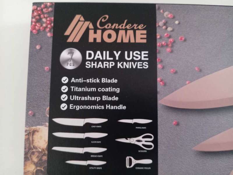 7 piece knives set