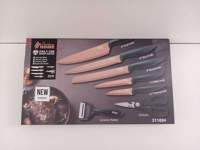 7 piece knives set