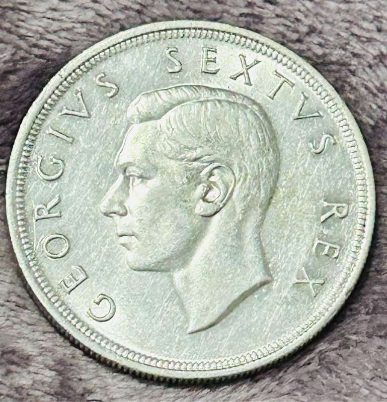 1951 SHILLING (CROWN) SILVER COIN
